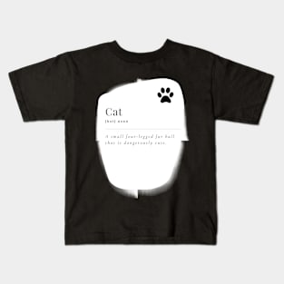 Definition Of Cat Kids T-Shirt